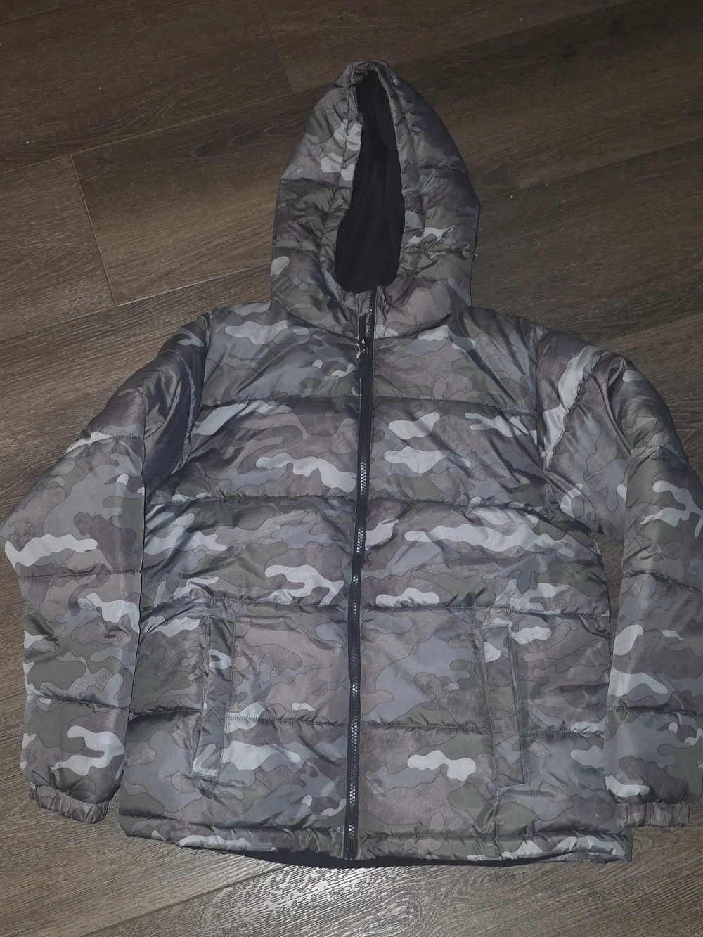 Swiss Tech Black Fleece Jacket with Red Logo